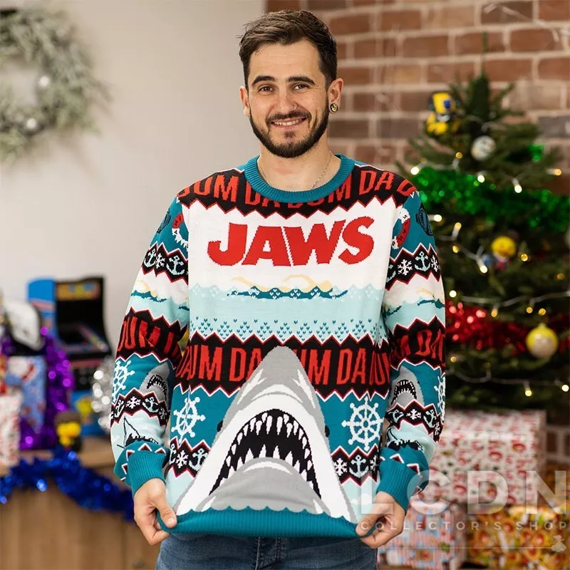 Jaws ugly new arrivals christmas sweater