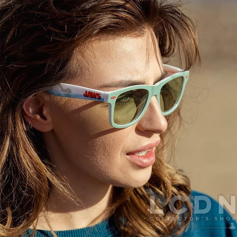 Les Dents de la mer Jaws Classic Logo Lunettes de Soleil SUNGLASSES Numskull