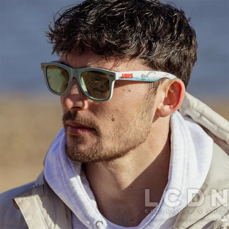 Les Dents de la mer Jaws Classic Logo Lunettes de Soleil SUNGLASSES Numskull