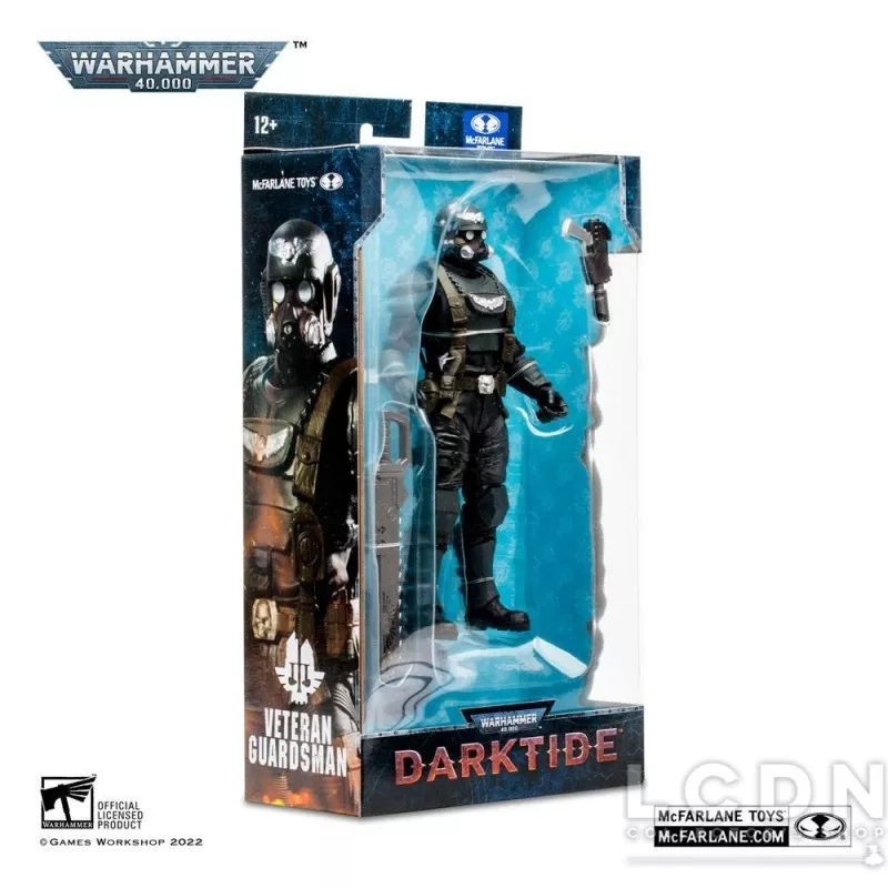 Warhammer 40k: Darktide Action Figurine Veteran Guardsman 18cm