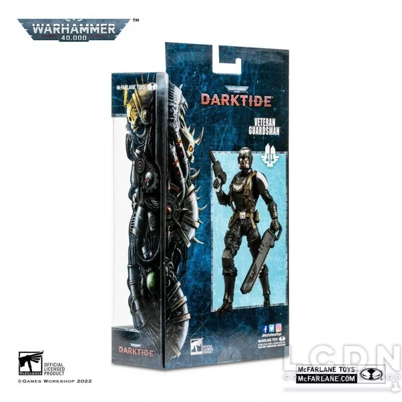 Warhammer 40k: Darktide Action Figurine Veteran Guardsman 18cm