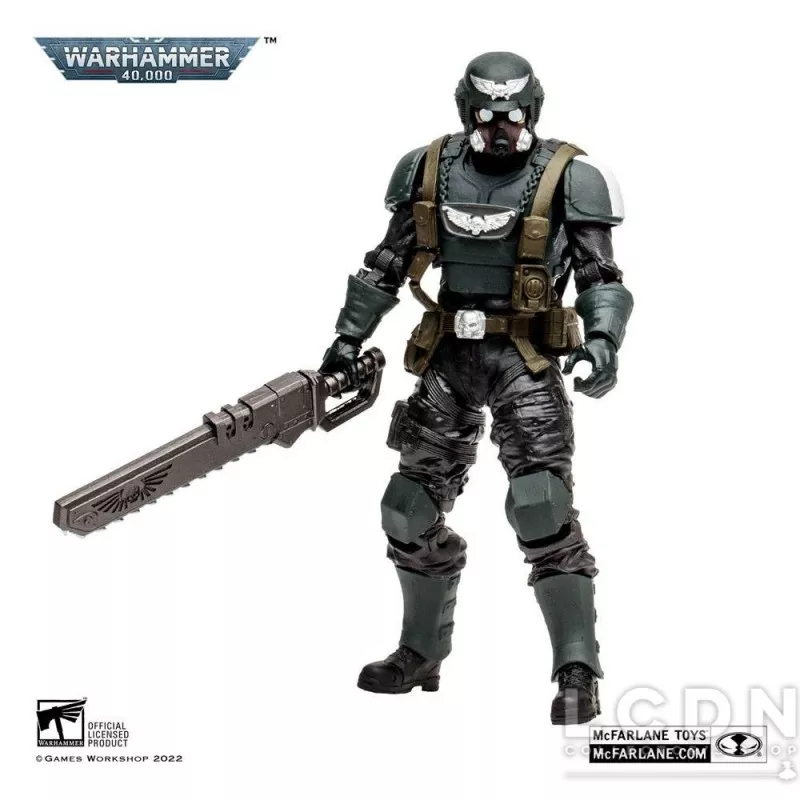 Warhammer 40k: Darktide Action Figurine Veteran Guardsman 18cm