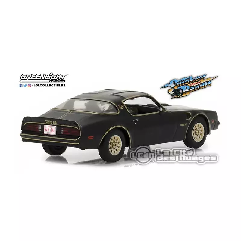 Smokey and the Bandit 1977 Pontiac Firebird Trans Am 86513 1/43