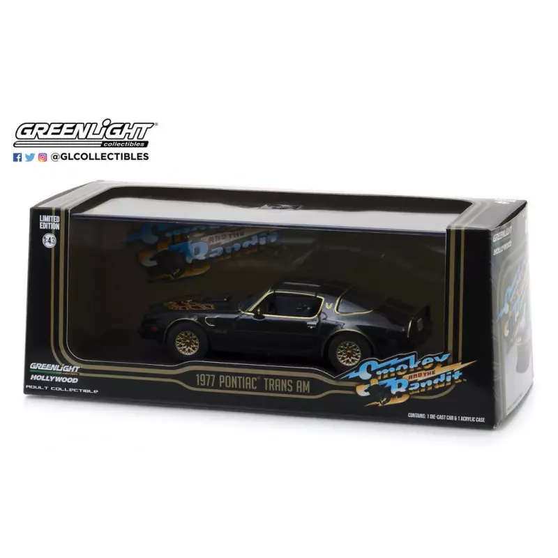 Smokey and the Bandit 1977 Pontiac Firebird Trans Am 86513 1/43