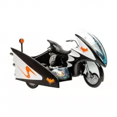Batcycle McFarlane DC Retro Batman '66 Avec Side-car - Échelle 1:18, Neuf