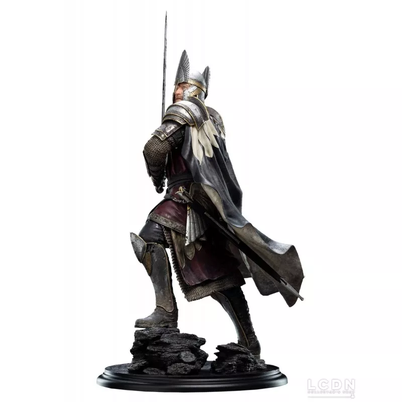 Le Seigneur des Anneaux Elendil armé de l&#039;épée Narsil 1/6 (Neuf) statue 46cm