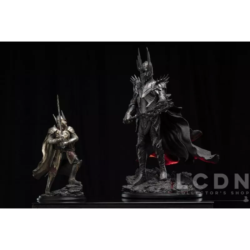 Le Seigneur des Anneaux Elendil armé de l&#039;épée Narsil 1/6 (Neuf) statue 46cm
