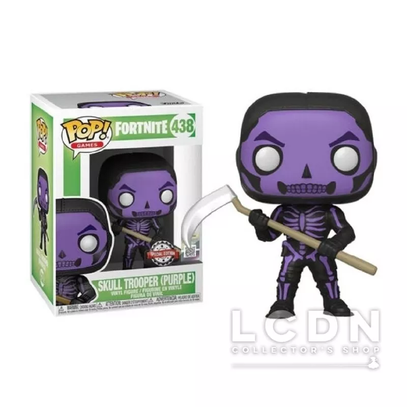 Fortnite POP! Games Skull Trooper Purple Exclusive Special Edition n°438