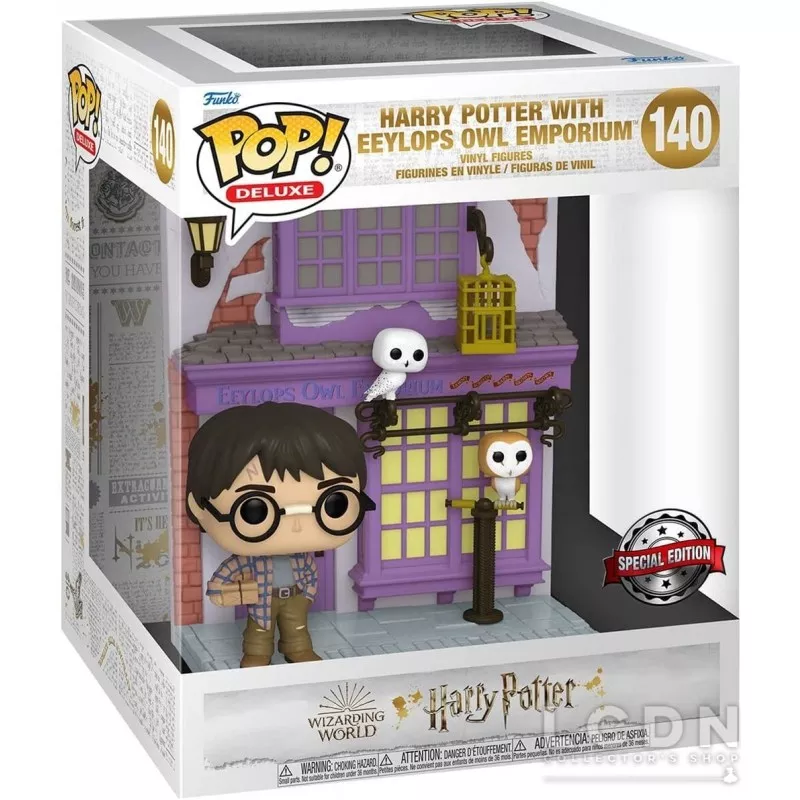 Harry Potter Diagon Alley Eeylops Owl Emporium Exclusive Deluxe POP! n°140