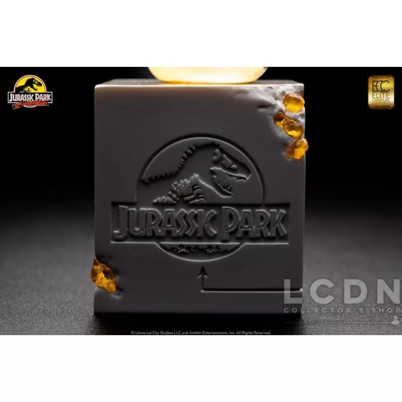 Jurassic Park statuette Elephant Mosquito in Amber 10 cm (boite cartonnée descellée)