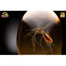 Jurassic Park statuette Elephant Mosquito in Amber 10 cm (boite cartonnée descellée)