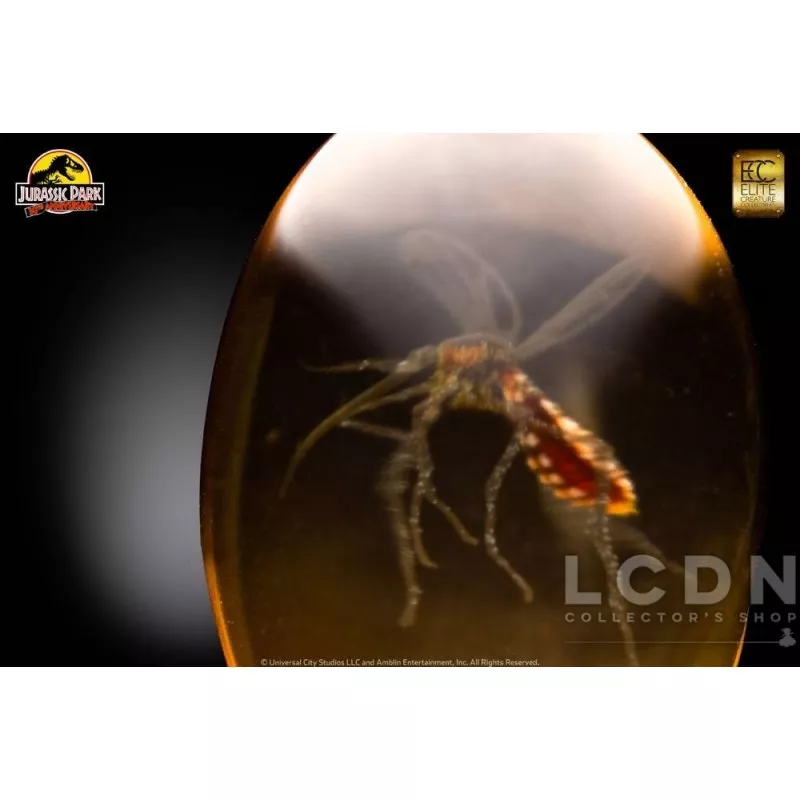Jurassic Park statuette Elephant Mosquito in Amber 10 cm (boite cartonnée descellée)