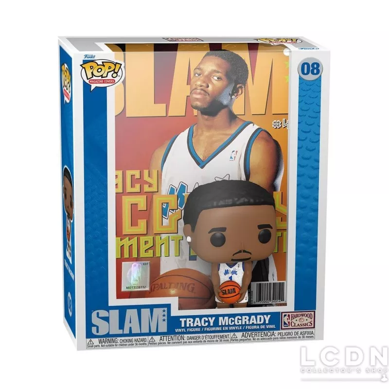 NBA Cover POP! Basketball Tracy McGrady (SLAM Magazin)  Vinyle Figurine 9cm N°08