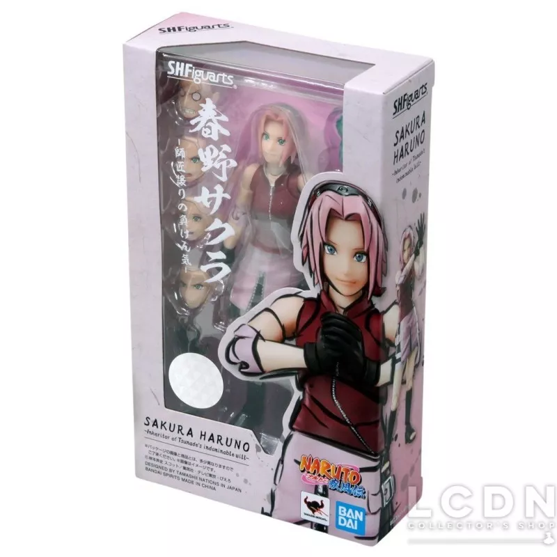 Naruto Shippuden S.H. Figuarts Action Figure Sakura Haruno -Inheritor of Tsunade&#039;s indominable will- 14cm