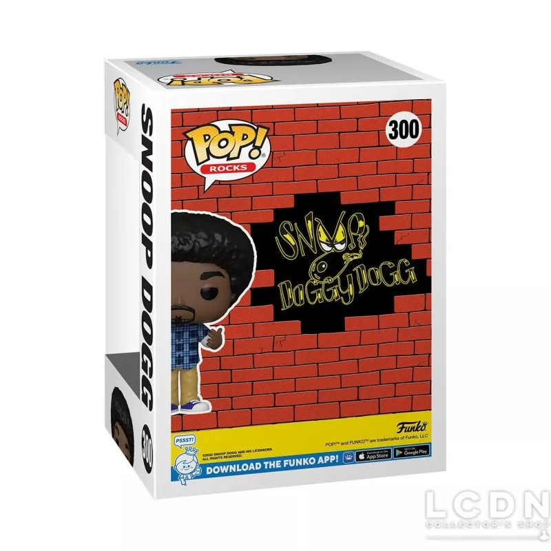 Snoop Dogg POP! Rocks Vinyl Figurine Snoop Dogg 9 cm n°300