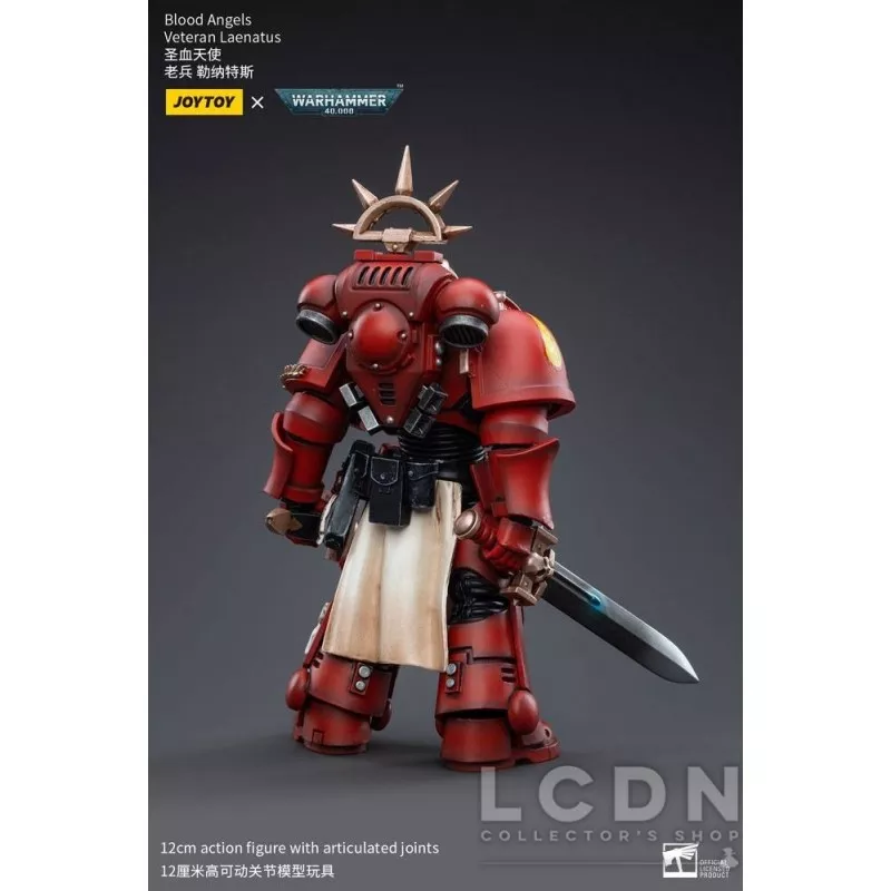 Warhammer 40k Action Figure 1/18 Blood Angels Veteran Laenatus Joytoy 12cm