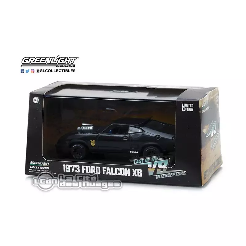 1973 Ford Falcon XB Last of the V8 Interceptors ( Mad Max looks like ) 86522 1/43