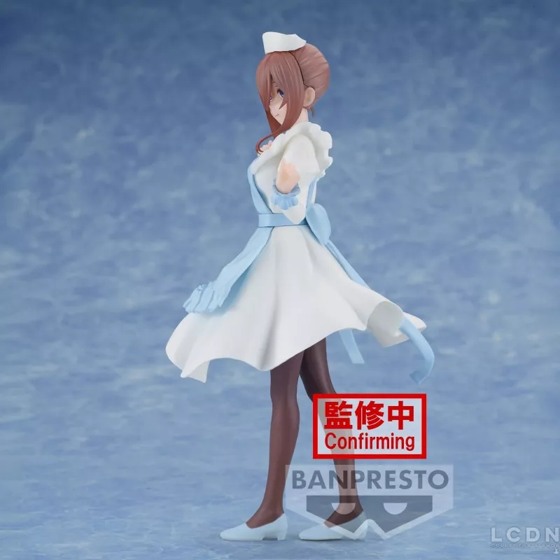 The Quintessential Quintuplets Movie Figure Kyunties Miku Nakano Nurse 18cm