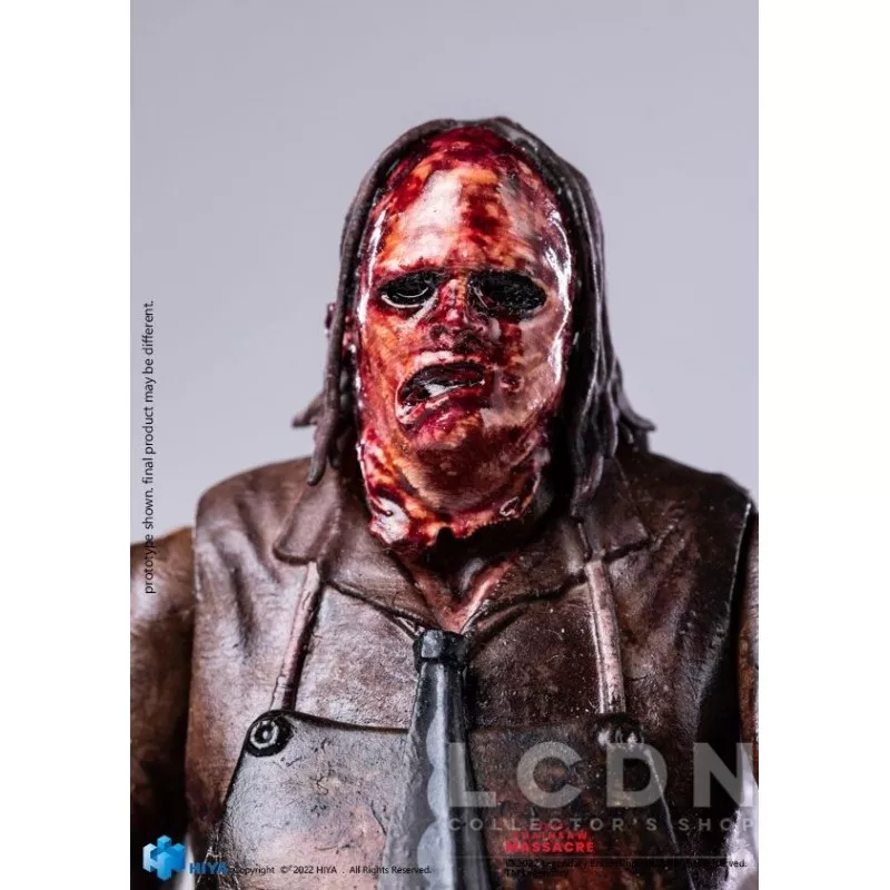 Leatherface  The Texas Chainsaw Massacre 2003  In Doos Hiya Toys Killing Mask Version