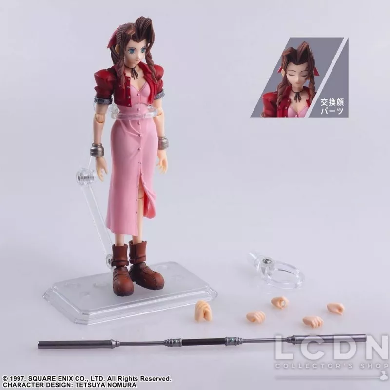 Final Fantasy VII Action Figurine Bring Arts Aerith Gainsborough 14cm