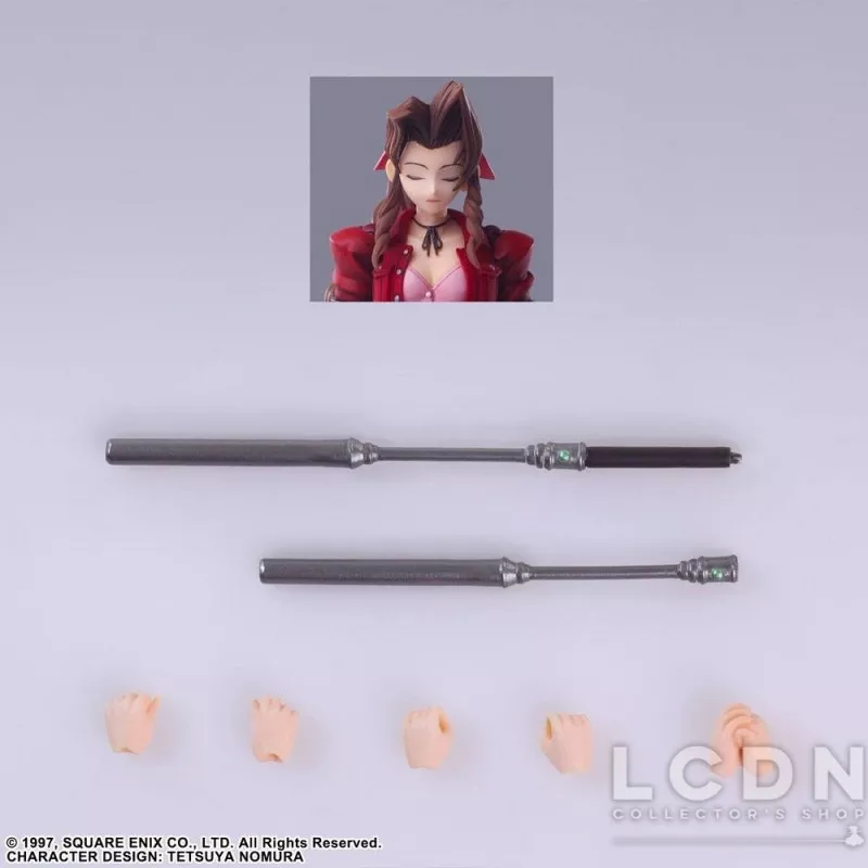 Final Fantasy VII Action Figurine Bring Arts Aerith Gainsborough 14cm