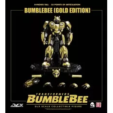 Transformers Bumblebee DLX Gold Edition Exclusive 3Z0294 EX Threezero