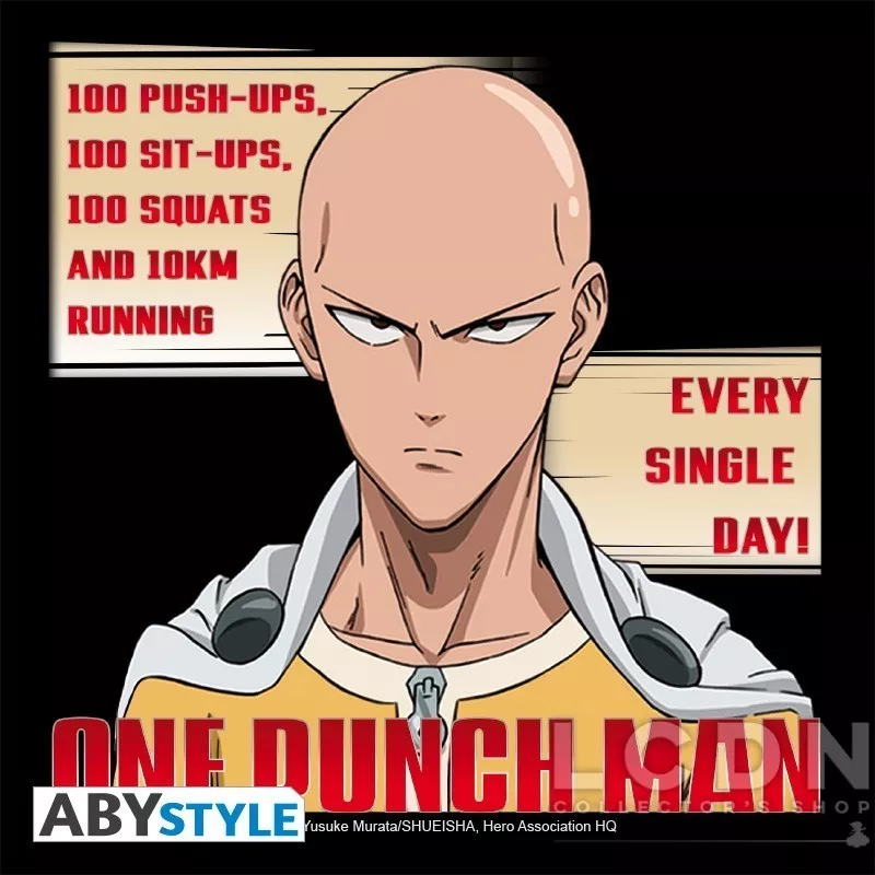 One Punch Man Sport Bag &quot;Training&quot; 50cm