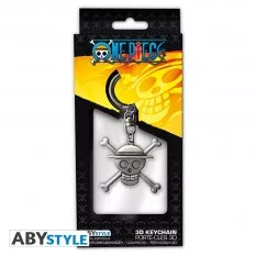 One Piece Porte-Clés 3D Skull Luffy 5cm