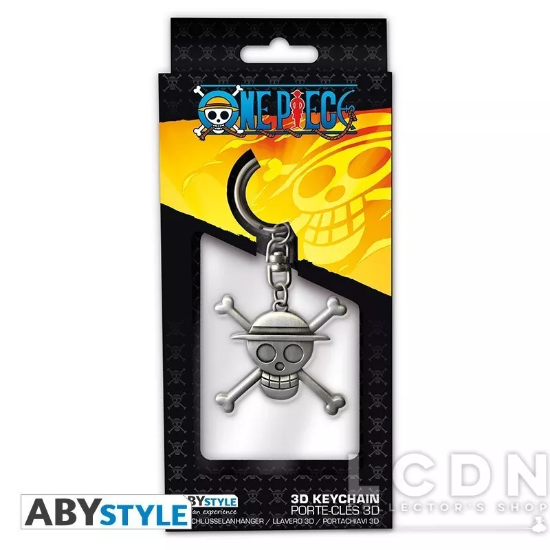 One Piece Porte-Clés 3D Skull Luffy 5cm