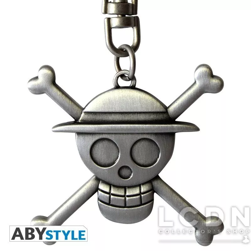 One Piece Porte-Clés 3D Skull Luffy 5cm