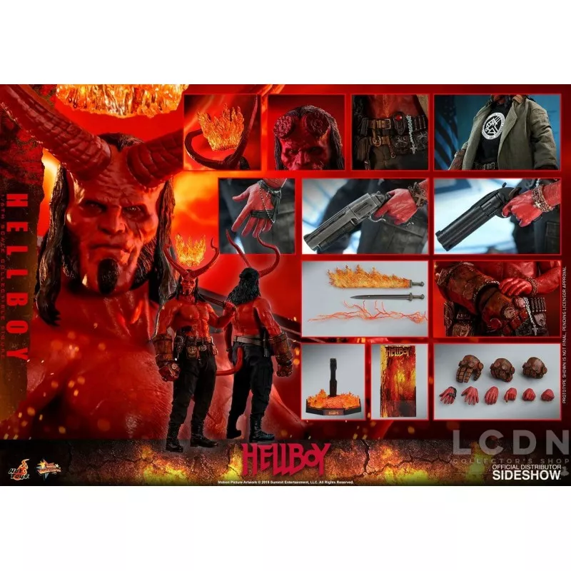 Hot Toys MMS527 Hellboy 2019 1/6 Collectible Figurine 32cm