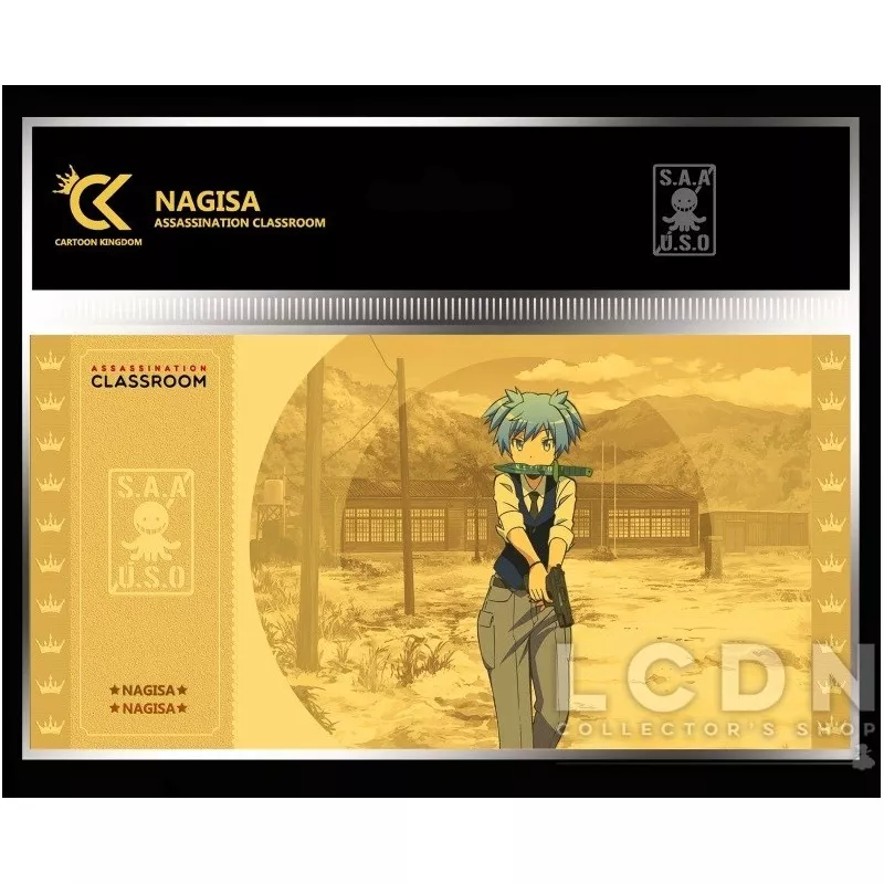 Assassination Classroom Golden Ticket Nagisa