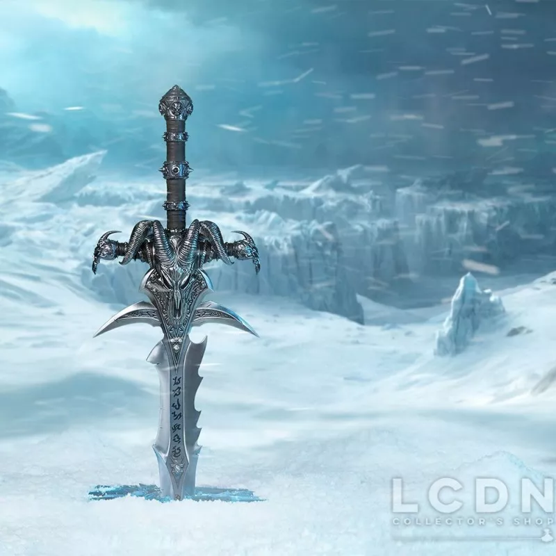 World of Warcraft WOW Réplique 1/1 Epée Deuillegivre (Frostmourne Sword) Blizzard 125cm