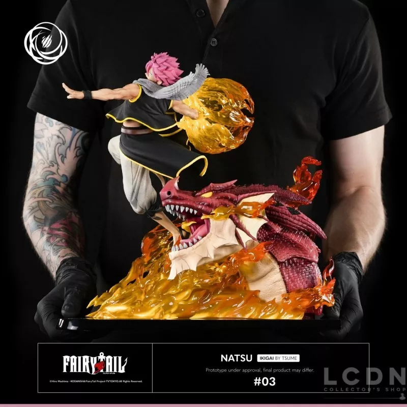 Fairy Tail Statue 1/6 Natsu Dragnir Ikigai by Tsume 36cm