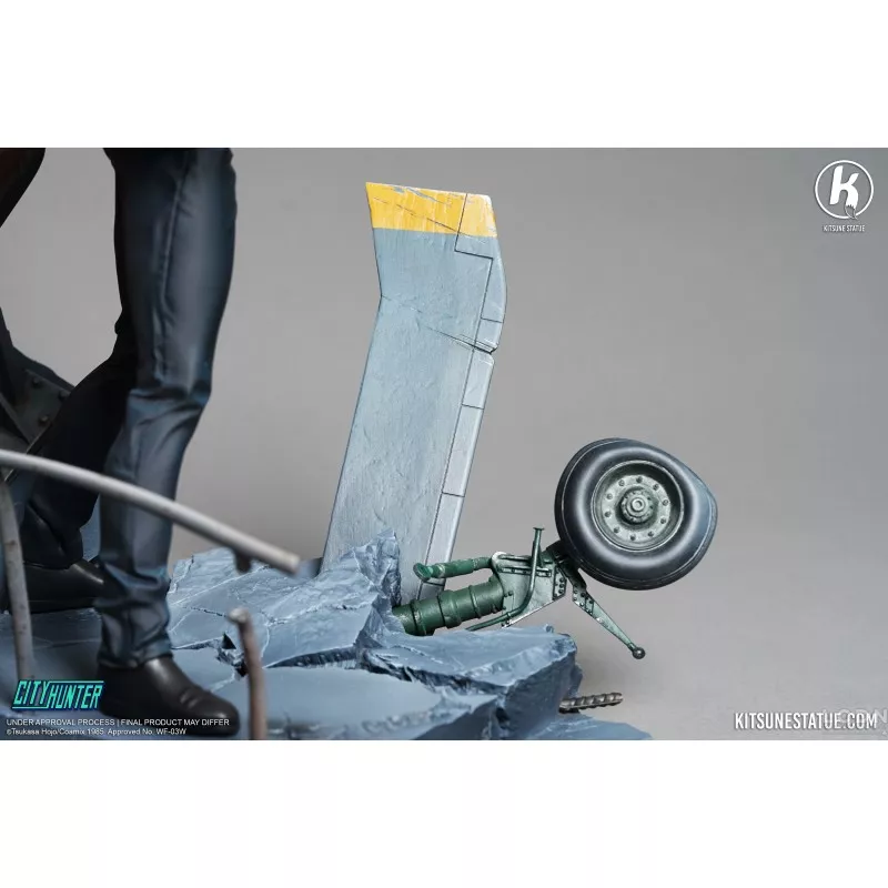 Nicky Larson City Hunter Ryo Saeba 1/6 Statue 36cm By Kitsune