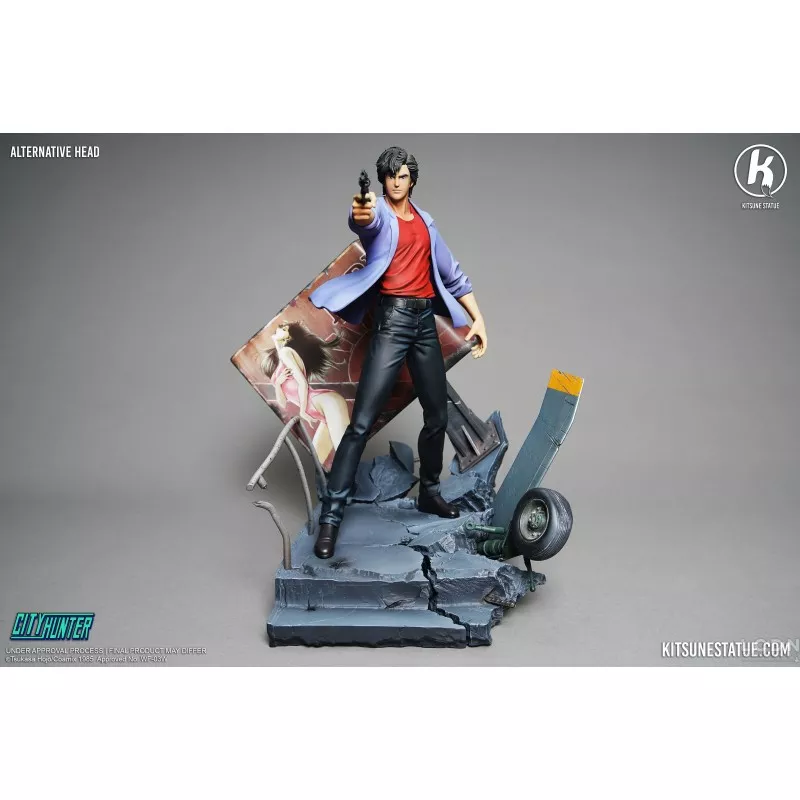 Nicky Larson (City Hunter) Statue by Kitsune Statue