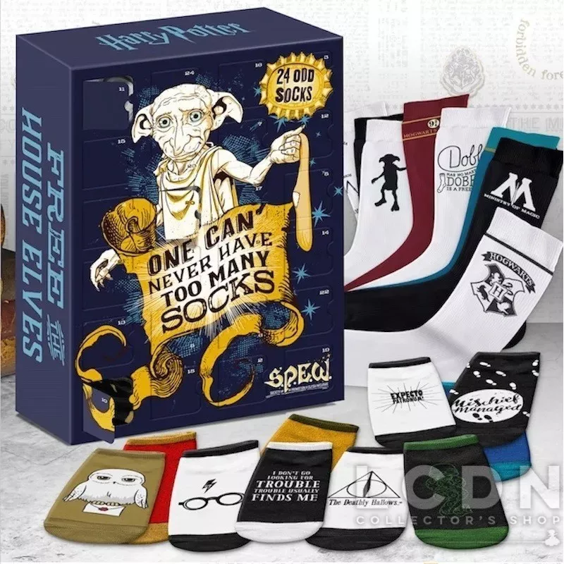 Harry Potter Advent Calendar Dobby Odd Socks