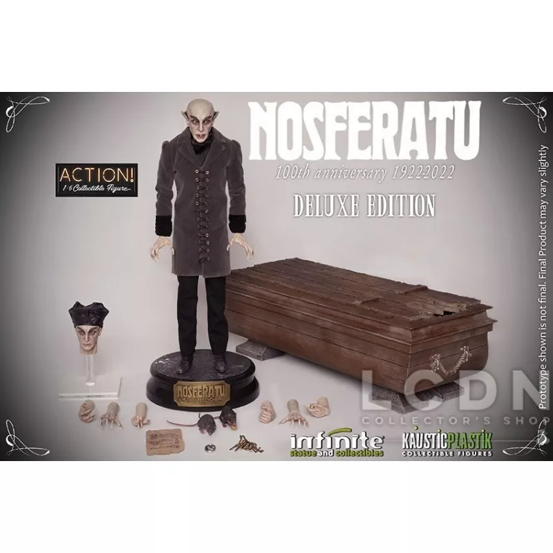 Nosferatu Collectible Action Figurine 1/6 100th Anniversary Deluxe Version