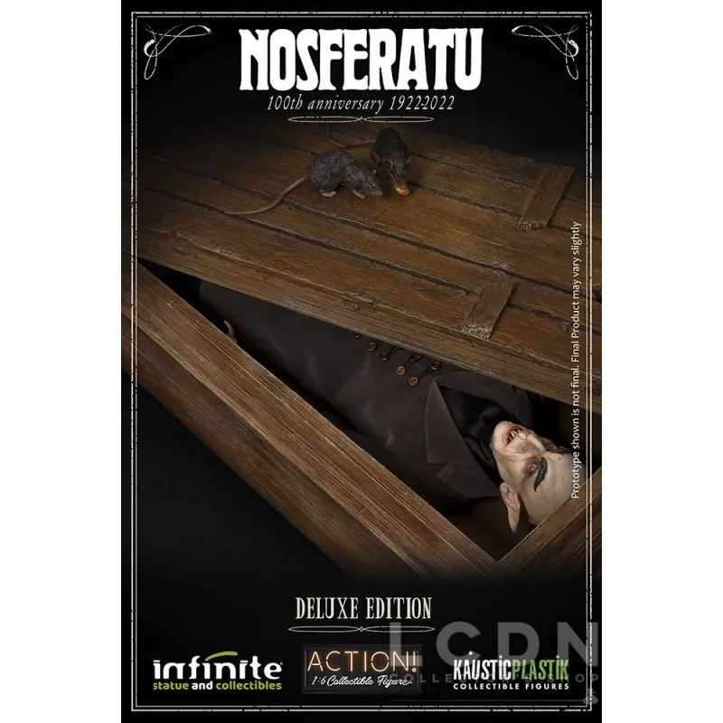 Nosferatu Collectible Action Figurine 1/6 100th Anniversary Deluxe Version
