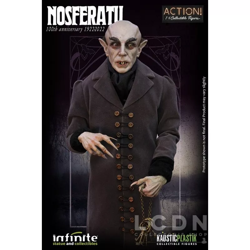 Nosferatu Collectible Action Figurine 1/6 100th Anniversary Deluxe Version