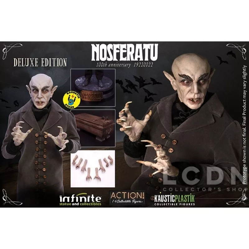 Nosferatu Collectible Action Figurine 1/6 100th Anniversary Deluxe Version