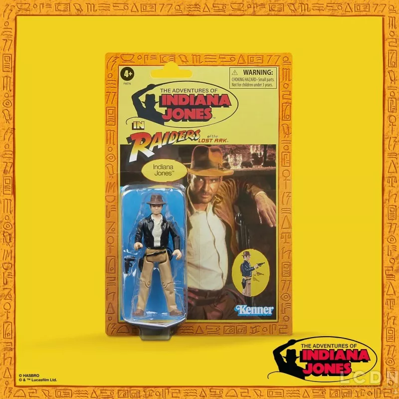 Indiana Jones Retro Collection Action Figurine Indiana Jones 8cm