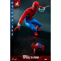 Hot Toys CMS010 W.E.B. of Spider-Man Collectible Action Figurine 1/6 Spider-Man 28cm *Hot Toys Exclusive*