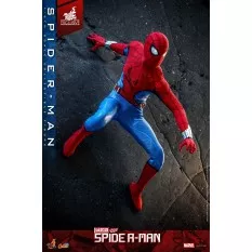 Hot Toys CMS010 W.E.B. of Spider-Man Collectible Action Figurine 1/6 Spider-Man 28cm *Hot Toys Exclusive*