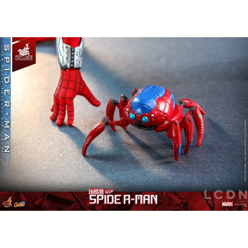 Hot Toys CMS010 W.E.B. of Spider-Man Collectible Action Figurine 1/6 Spider-Man 28cm *Hot Toys Exclusive*