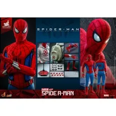 Hot Toys CMS010 W.E.B. of Spider-Man Collectible Action Figurine 1/6 Spider-Man 28cm *Hot Toys Exclusive*