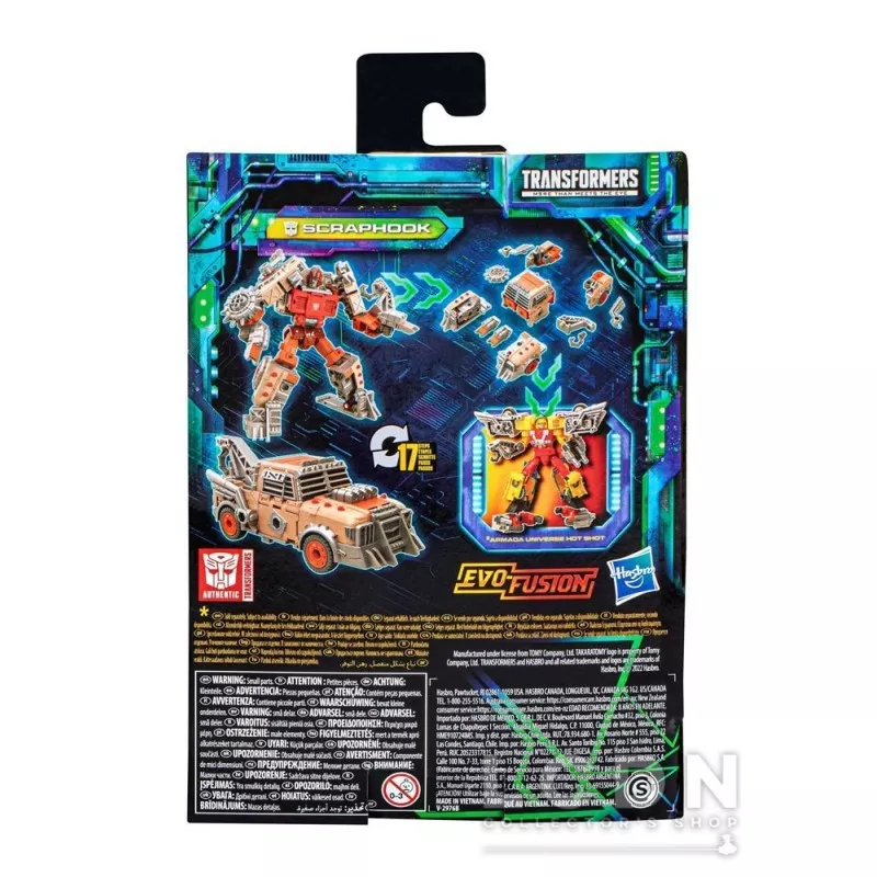 The Transformers Legacy Evolution Deluxe Class Action Figure Scraphook 14cm