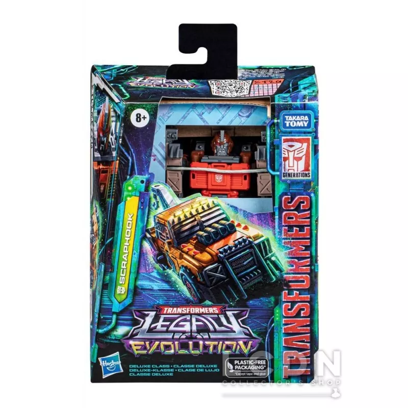 The Transformers Legacy Evolution Deluxe Class Action Figure Scraphook 14cm