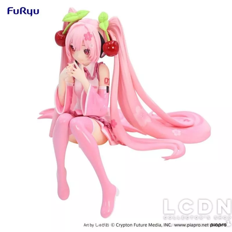 Hatsune Miku Figurine Noodle Stopper Sakura Miku 2023 14cm