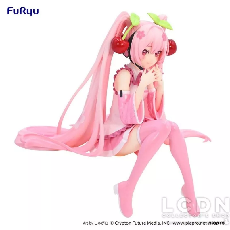 Hatsune Miku Figurine Noodle Stopper Sakura Miku 2023 14cm